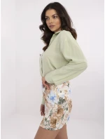 Sukně DHJ SD model 21021816 béžová - FPrice Sukně DHJ SD model 21021816 béžová - FPrice