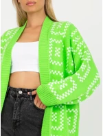 Dámský svetr LC SW model 17650132 fluo zelený - FPrice