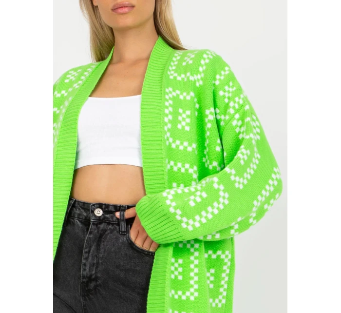 Dámský svetr LC SW model 17650132 fluo zelený - FPrice
