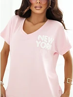 Halenka RV BZ A1258.00 světle růžová Halenka RV BZ A1258.00 světle růžová