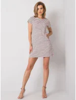 Šaty TW SK G 076.81P bílá a červená