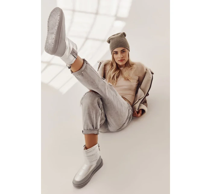 Women's Snow Boots Big Star II274118 Silver Women's Snow Boots Big Star II274118 Silver