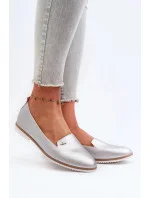 Mokasiny W-98 stříbrné - Step in style