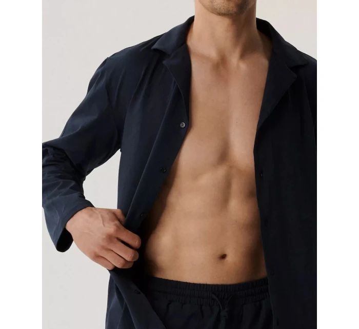 Pyžamo Atlantic BNMP-001 long/r S-2XL pánské pyžamo na zip Pyžamo Atlantic BNMP-001 long/r S-2XL pánské pyžamo na zip