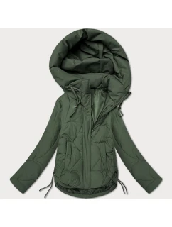 kurtka damska z kapturem khaki model 21470528 - S'WEST