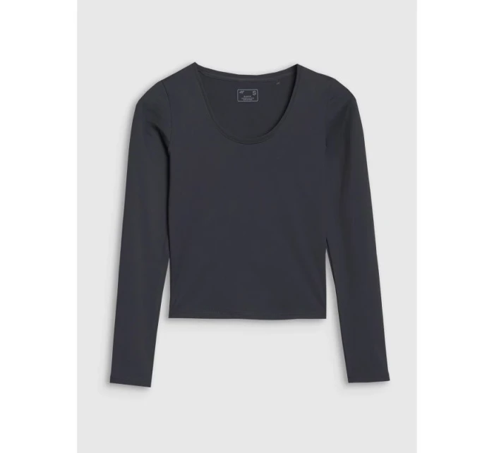 Dámské hladké tričko s dlouhým rukávem 4F 4FRSS25TLONF511-20S