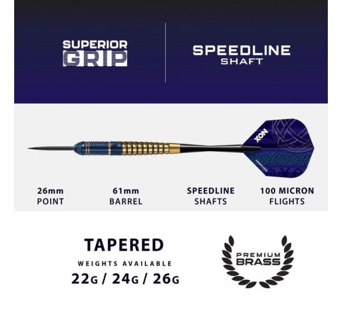 Šipky Harrows NOX steeltip