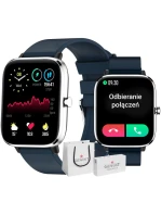 GIEWONT Dynamic SmartCall Smartwatch GW230-4 - Stříbrná/Hluboký oceán GIEWONT Dynamic SmartCall Smartwatch GW230-4 - Stříbrná/Hluboký oceán