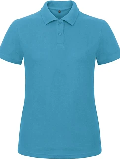 B&C ID.001 /women Dámské piqué polo model 22436008 atoll