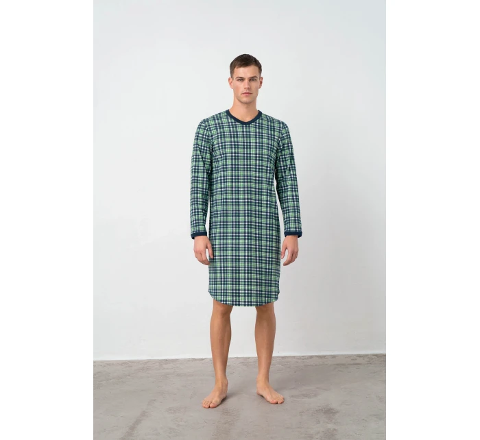 Pohodlná pánská noční košile model 17659240 - Vamp Pohodlná pánská noční košile model 17659240 - Vamp