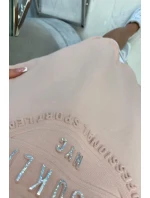 Brooklyn šaty tmavě pudrově růžové