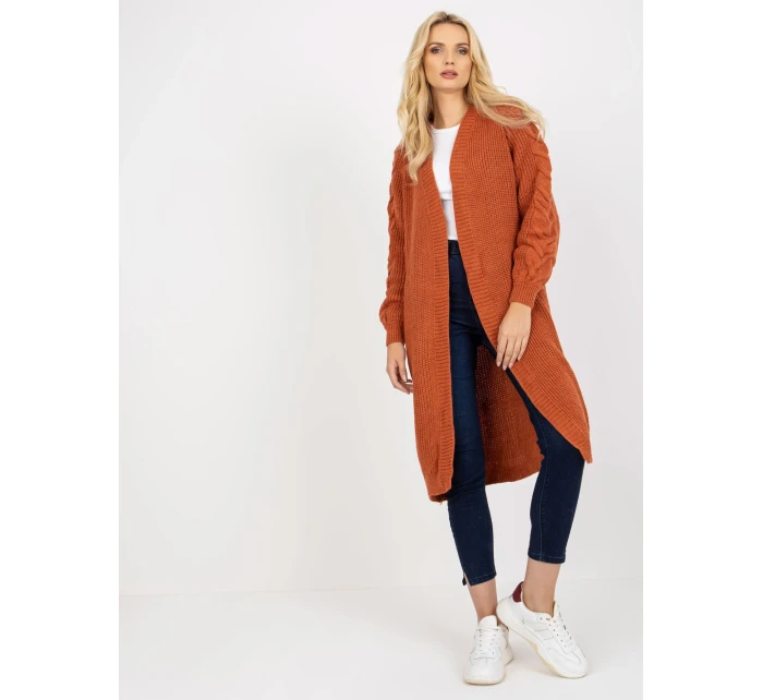 Dámský svetr LO SW LK  tmavě oranžový model 17714719 - FPrice