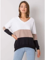 Mikina RV BL 5972.07 černá a béžová