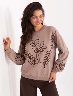 Bluzka RV BZ model 21393101 ciemny bezowy - FPrice