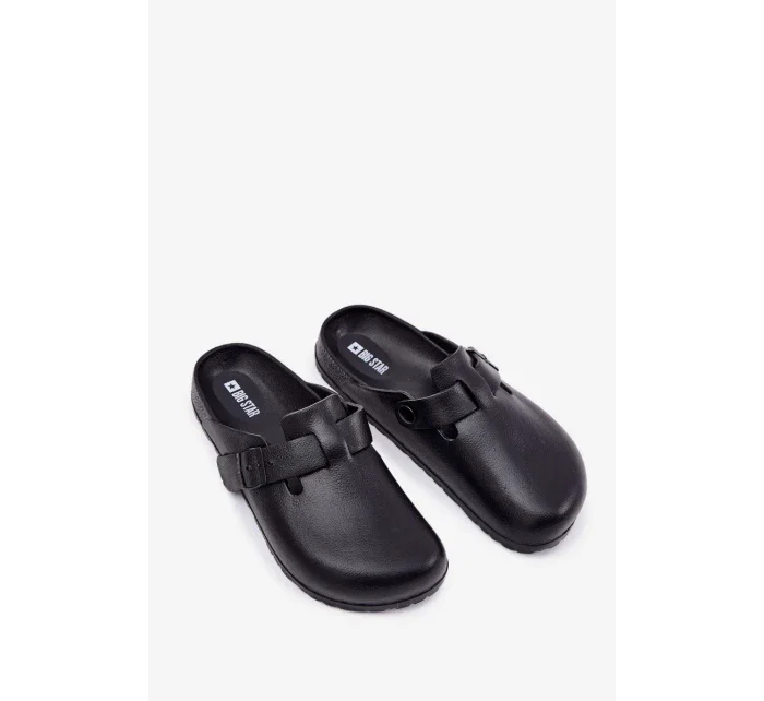 Pánské pěnové pantofle Big Star – černé