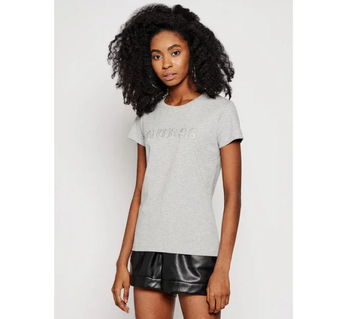 Dámské tričko O1GA05K8HM0 - LMGY - Šedá - Guess