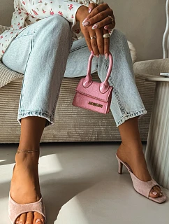 Klapky na podpatku model 226525 Step in style