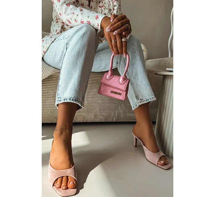 Klapky na podpatku model 226525 Step in style