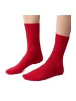 Dámské žebrované ponožky Steven art.130 Merino