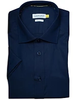 J.Harvest & Frost YB 50 S/S Regular Men Keprová košile s krátkým rukávem 63.5011 navy J.Harvest & Frost YB 50 S/S Regular Men Keprová košile s krátkým rukávem 63.5011 navy