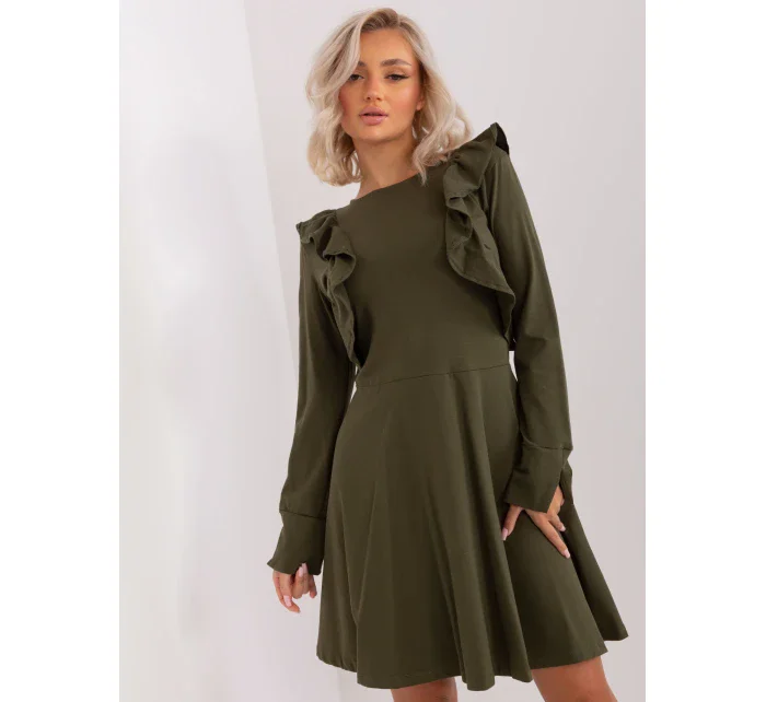EM SK HW 20 395 šaty.34P khaki EM SK HW 20 395 šaty.34P khaki