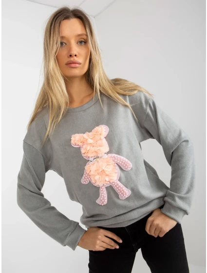 Halenka LK BZ 509067.15 šedá Halenka LK BZ 509067.15 šedá