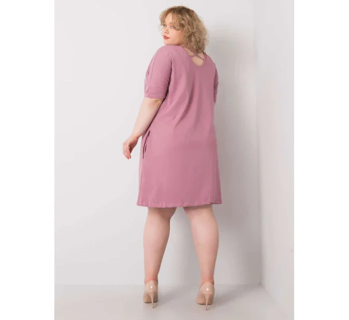 Šaty RV SK 6639.02X tmavě růžová