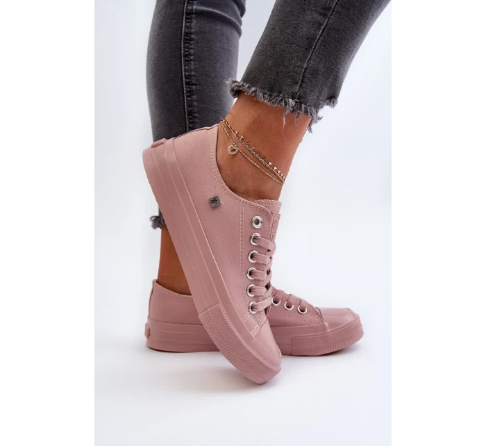 Dámské klasické tenisky Big Star – růžové