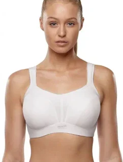 Dámská sportovní podprsenka model 19465773 Bílá - Panache