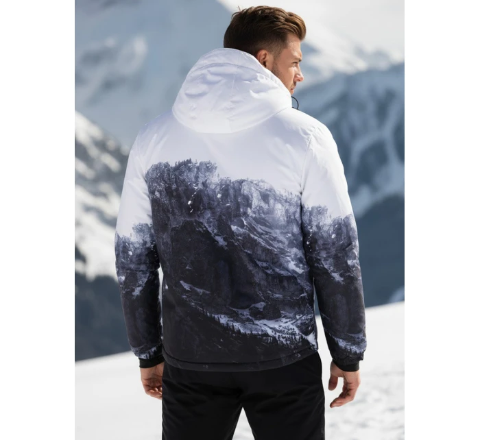 FashionStreet pánská tmavě modrá zimní lyžařská bunda TX5125