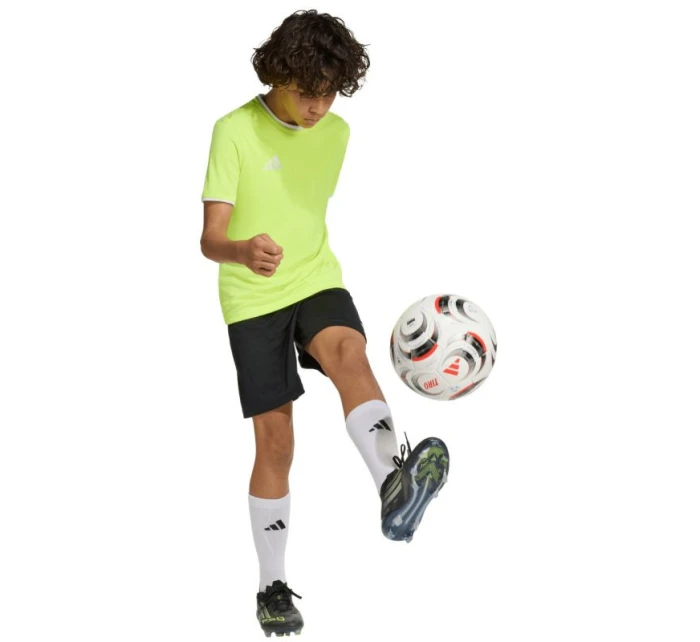 Dětská trička adidas Entrada 26 Jersey Yellow Neon KE9845