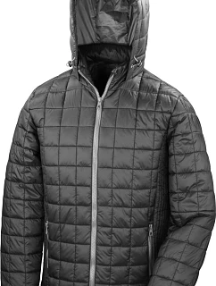 Result R 401X Prošívaná bunda s kapucí 30.401X black/phantom grey