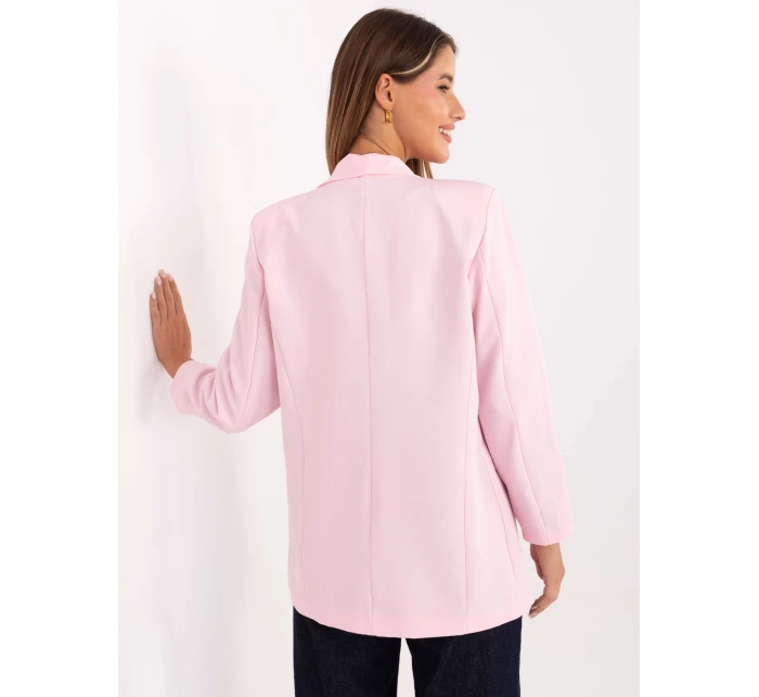 Marynarka DHJ MA  jasny różowy model 21421404 - FPrice