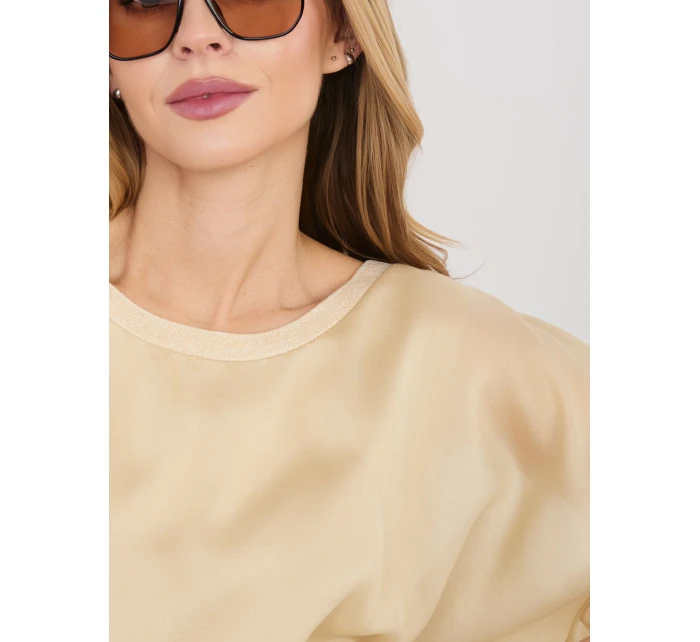 Bluzka IT BZ model 22027573 beżowy - FPrice