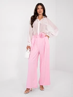 IT kalhoty SP FL8569 1.06 světle růžová