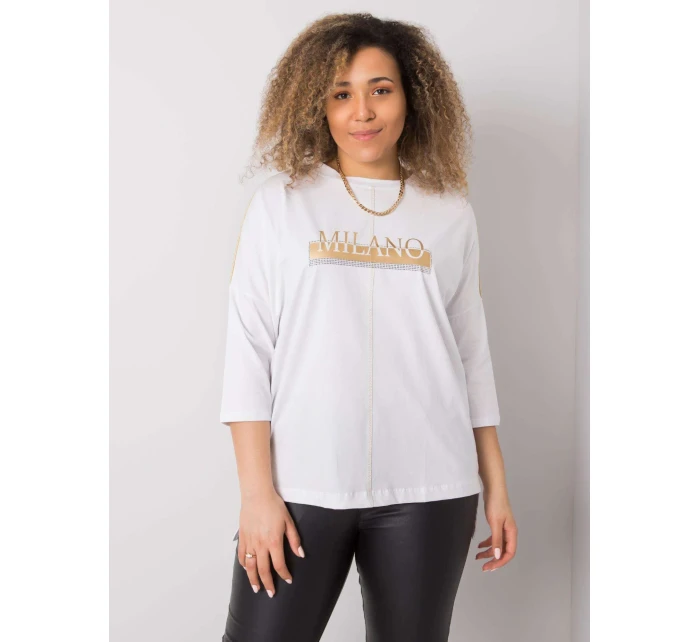 Bluzka RV BZ model 18725209 biały - FPrice Bluzka RV BZ model 18725209 biały - FPrice