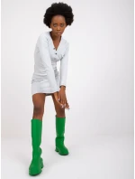 Šaty RV SK 7438.17 světle šedá Šaty RV SK 7438.17 světle šedá