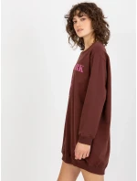 Mikina VI BL model 20742232 hnědá a růžová - FPrice