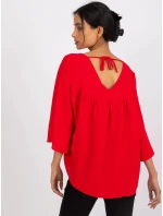 Dámská halenka CHA BZ 1701.29P Červená - FPrice Dámská halenka CHA BZ 1701.29P Červená - FPrice