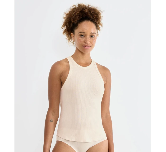 sloggi GO Ribbed Tank Top - ANGORA - SLOGGI ANGORA - SLOGGI