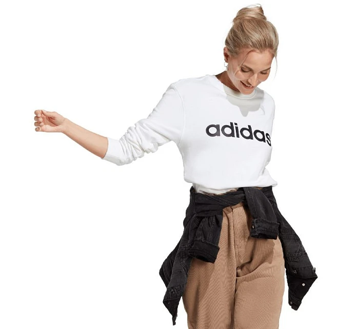 Mikina adidas Essentials Linear French Terry Sweatshirt W IC6879 Mikina adidas Essentials Linear French Terry Sweatshirt W IC6879