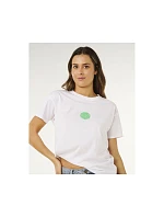 Dámské tričko RIP CURL Icons Of Surf Relaxed Tee, bílé Dámské tričko RIP CURL Icons Of Surf Relaxed Tee, bílé