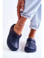 Dámské světlé pantofle Big Star model 21593810 námořnická modrá - Big Star Shoes Dámské světlé pantofle Big Star model 21593810 námořnická modrá - Big Star Shoes