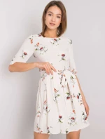 Šaty LK SK 507547.16P světle béžová