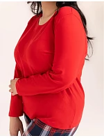 Pyžamo model 22547531 dlouhé rukávy, velikosti S–3XL - Moraj