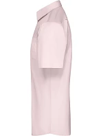JN 680 Popelínová košile s krátkým rukávem model 22537795 light pink - Daiber JN 680 Popelínová košile s krátkým rukávem model 22537795 light pink - Daiber