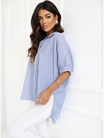 Košile IT KS 18989.17 námořnická a bílá Košile IT KS 18989.17 námořnická a bílá