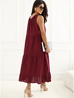 Sukienka IT SK model 22264227 bordowy - FPrice