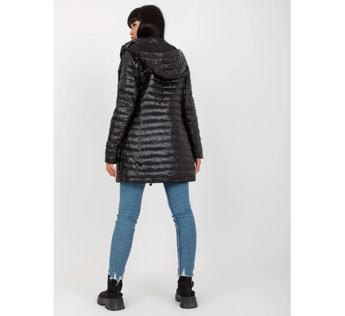 Dámský kabát NM KR P22 6206 1.70P černý