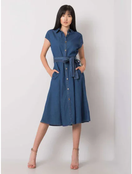 Šaty RO SK 2254.11P tmavě modrá